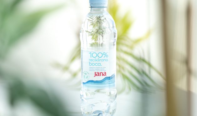 Jana, prirodna mineralna voda, 100% reciklirana plastika
